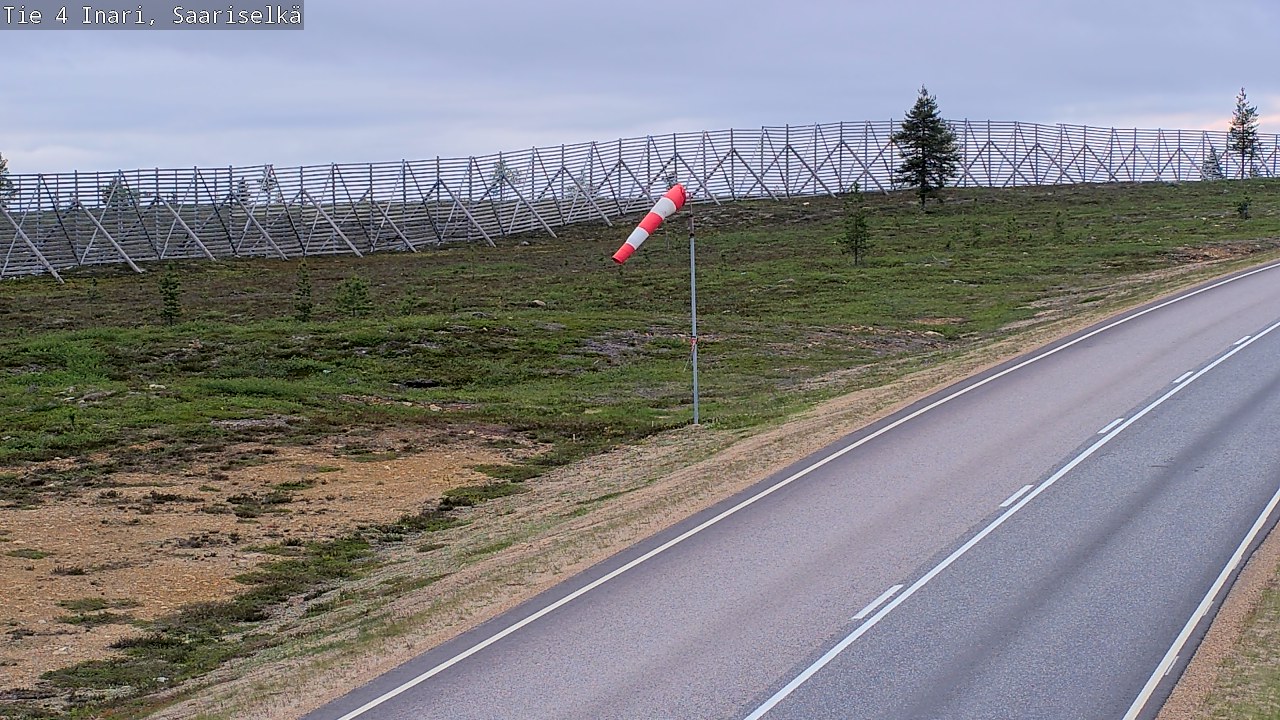 Kelikamerat Kuva Tie 4 Inari, Saariselkä, Kaunispää, Inari, Lappi
