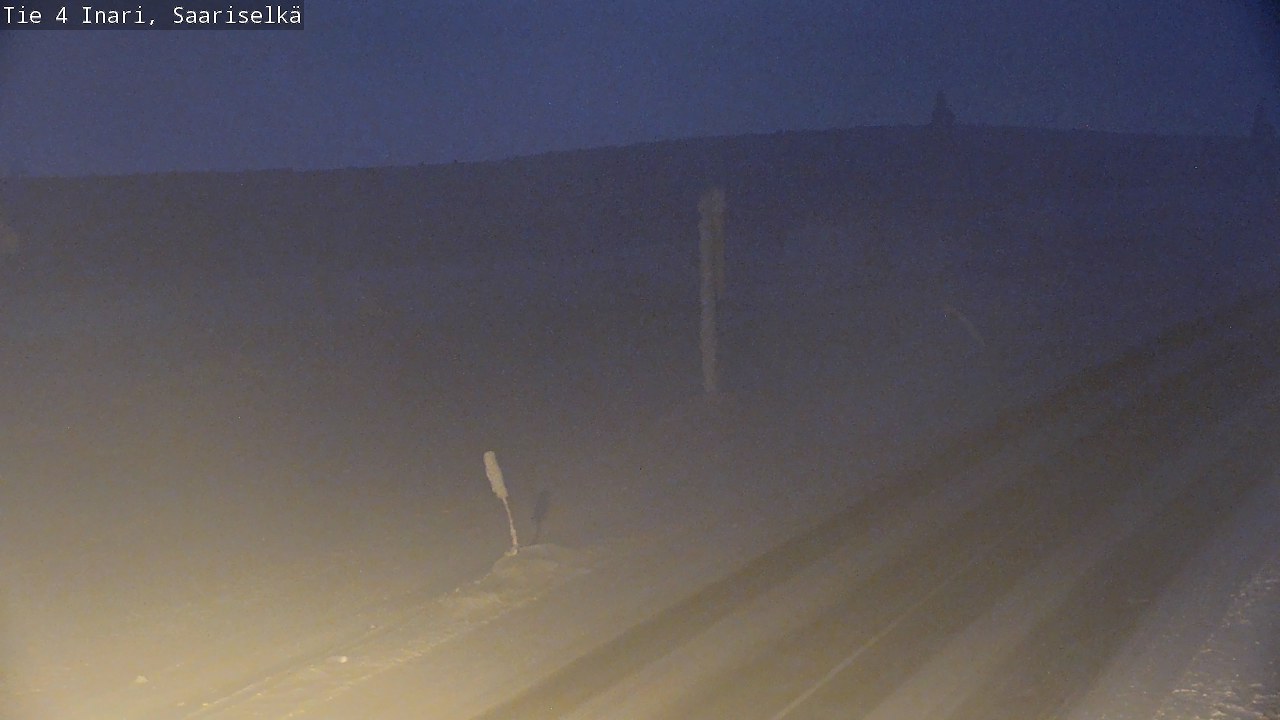 Kelikamerat Kuva Tie 4 Inari, Saariselkä, Kaunispää, Inari, Lappi