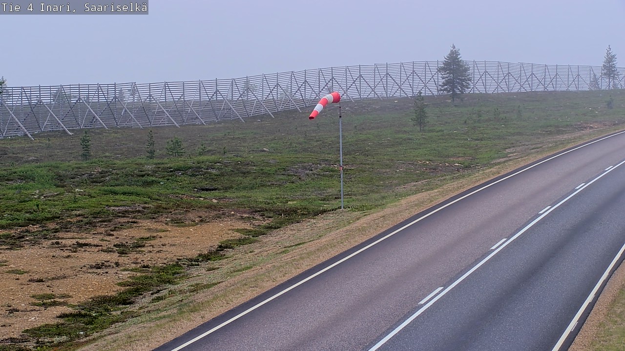 Kelikamerat Kuva Tie 4 Inari, Saariselkä, Kaunispää, Inari, Lappi