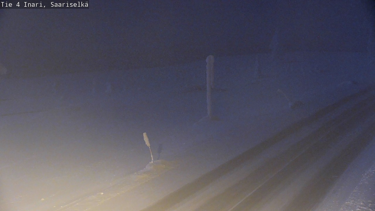 Kelikamerat Kuva Tie 4 Inari, Saariselkä, Kaunispää, Inari, Lappi