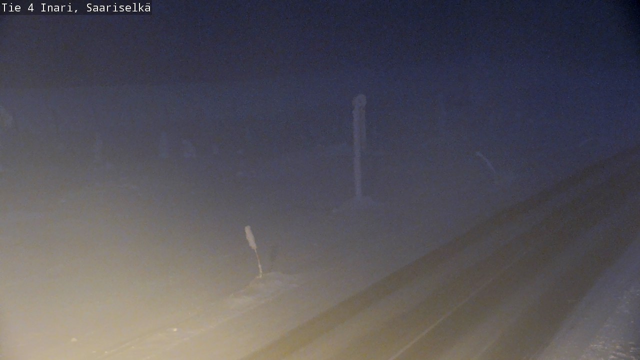 Kelikamerat Kuva Tie 4 Inari, Saariselkä, Kaunispää, Inari, Lappi