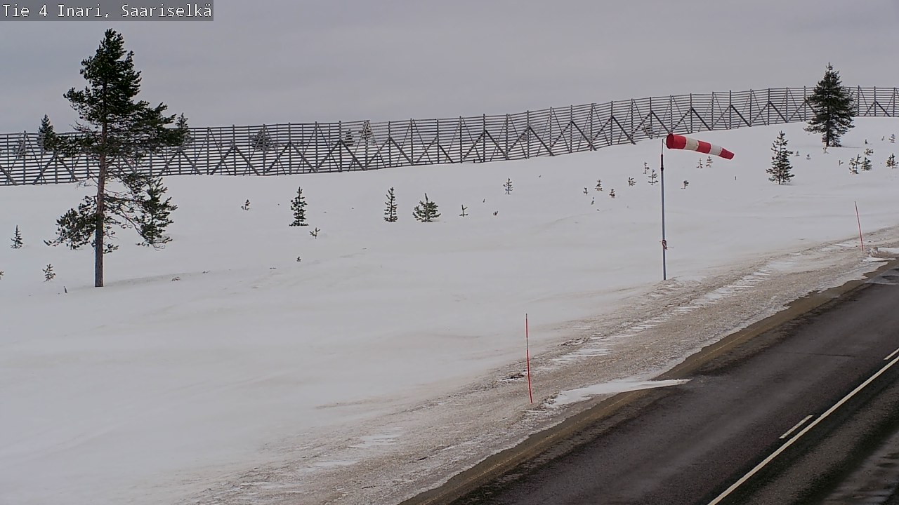 Kelikamerat Kuva Tie 4 Inari, Saariselkä, Kaunispää, Inari, Lappi