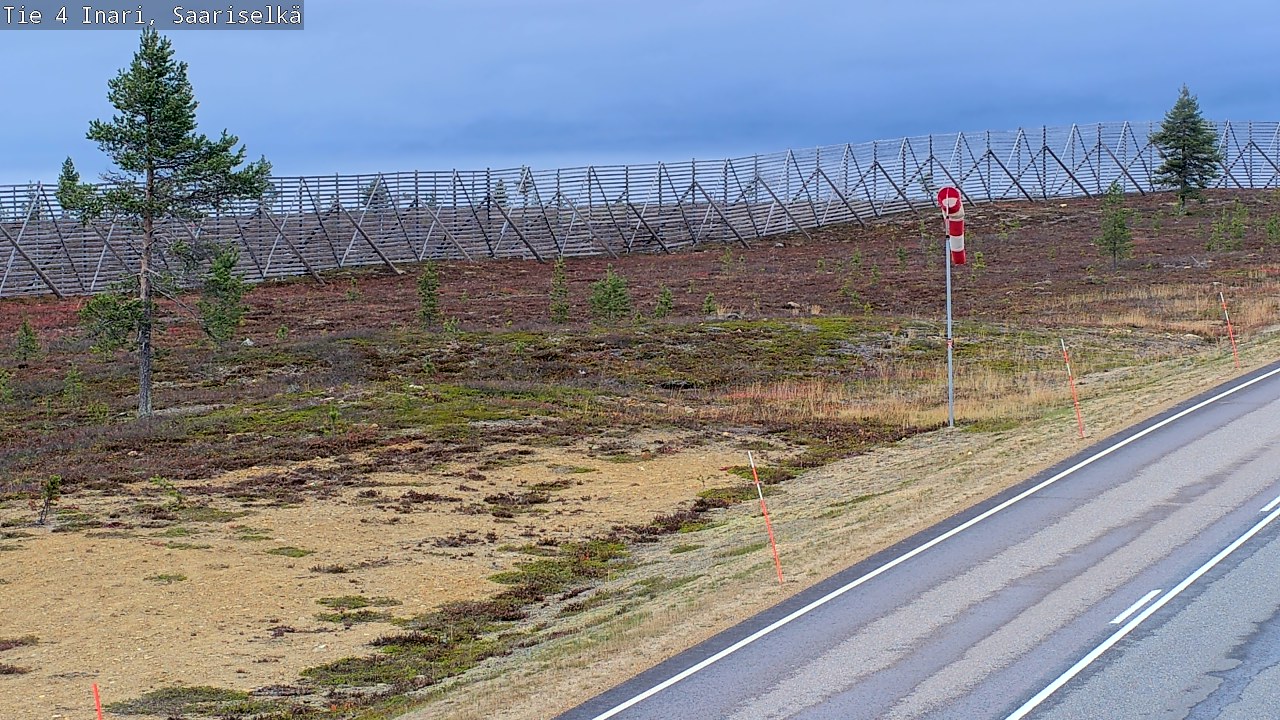 Kelikamerat Kuva Tie 4 Inari, Saariselkä, Kaunispää, Inari, Lappi