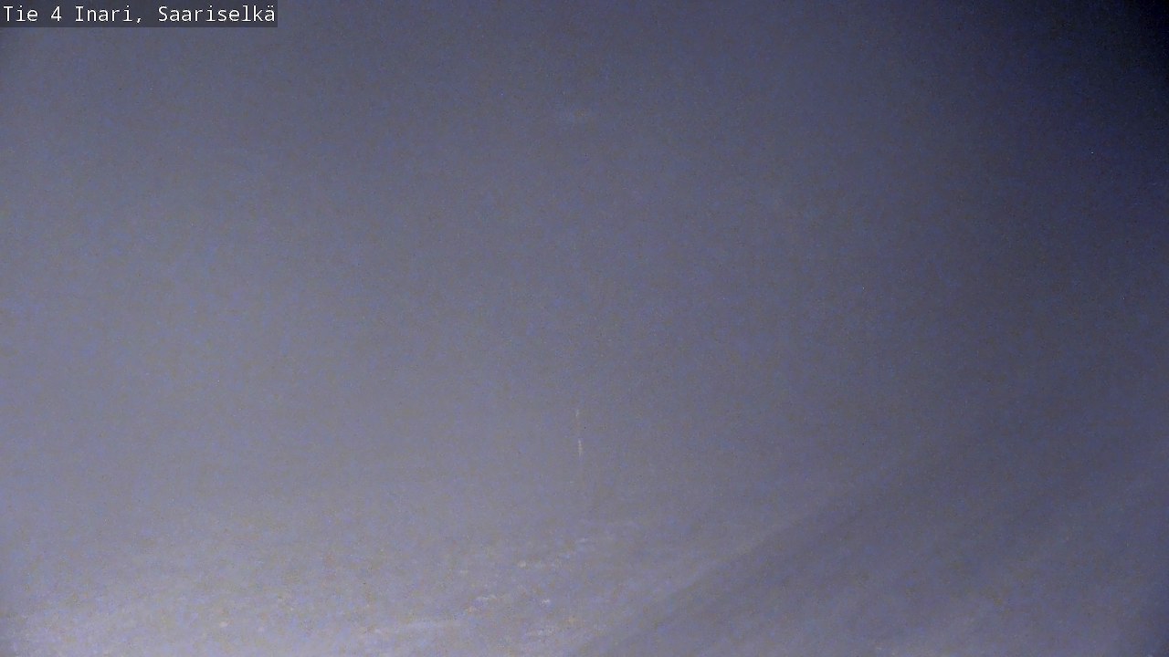 Weather Camera Image Road 4 Inari, Saariselkä, Kaunispää, Inari, Lappi