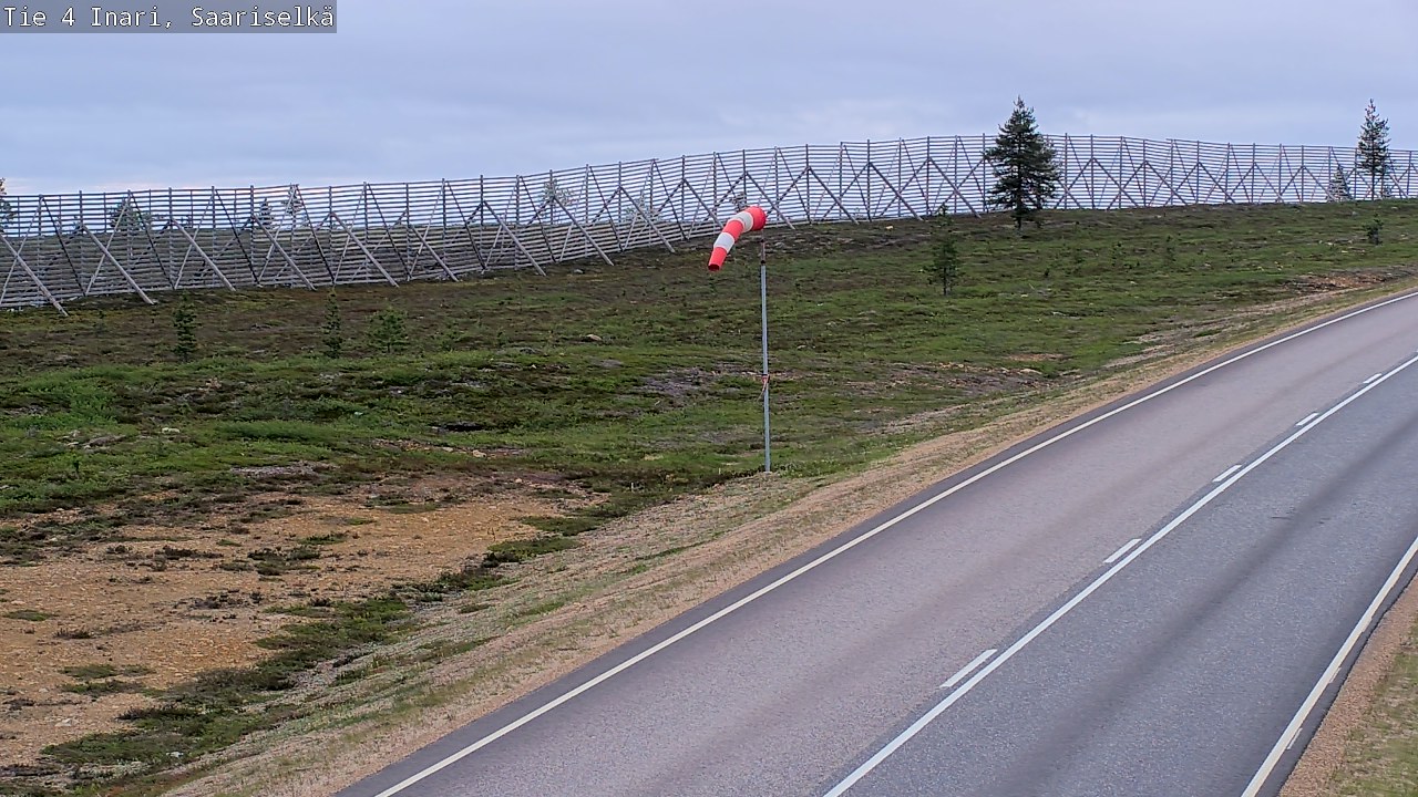 Kelikamerat Kuva Tie 4 Inari, Saariselkä, Kaunispää, Inari, Lappi