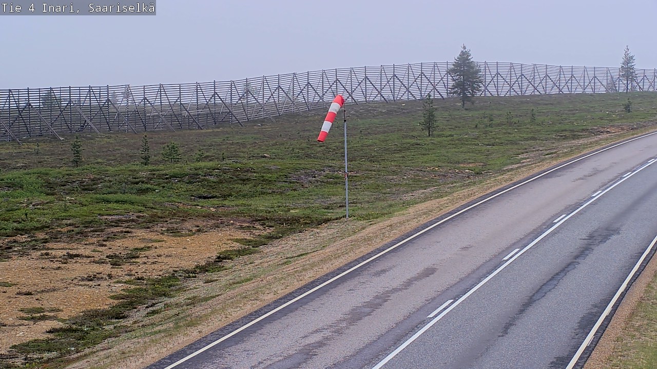 Kelikamerat Kuva Tie 4 Inari, Saariselkä, Kaunispää, Inari, Lappi