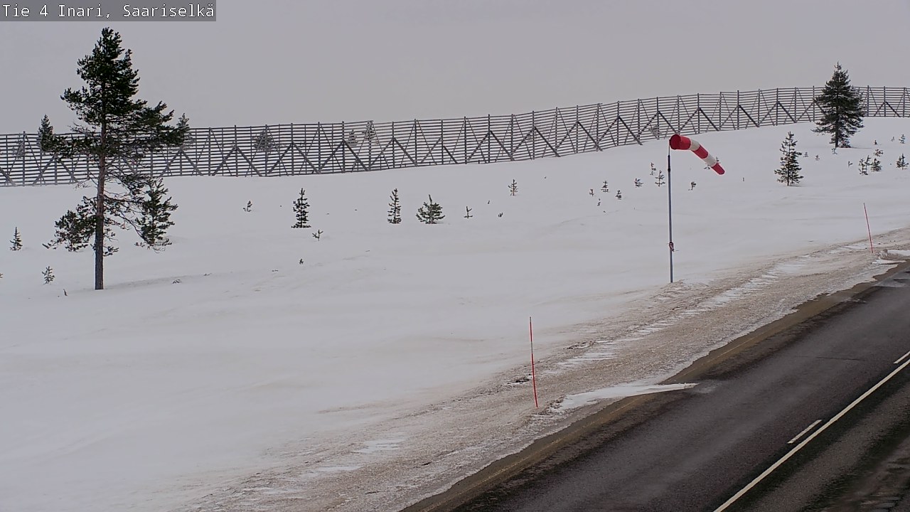 Kelikamerat Kuva Tie 4 Inari, Saariselkä, Kaunispää, Inari, Lappi