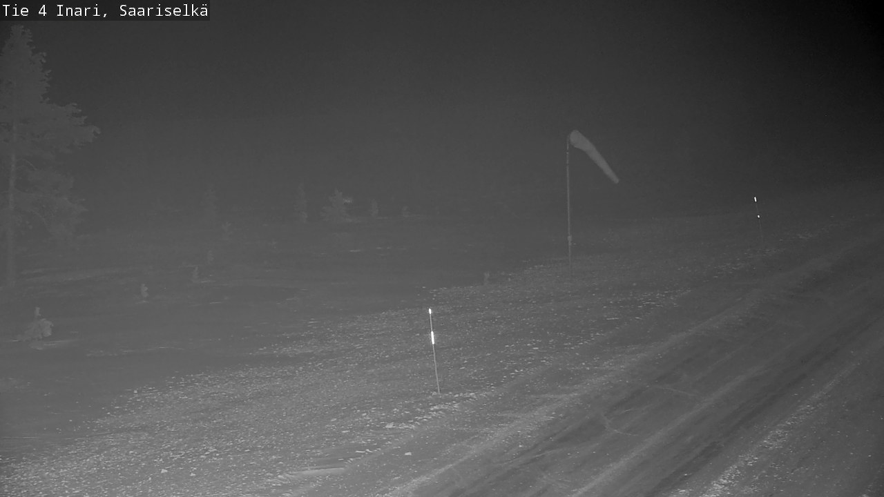 Weather Camera Image Road 4 Inari, Saariselkä, Kaunispää, Inari, Lappi
