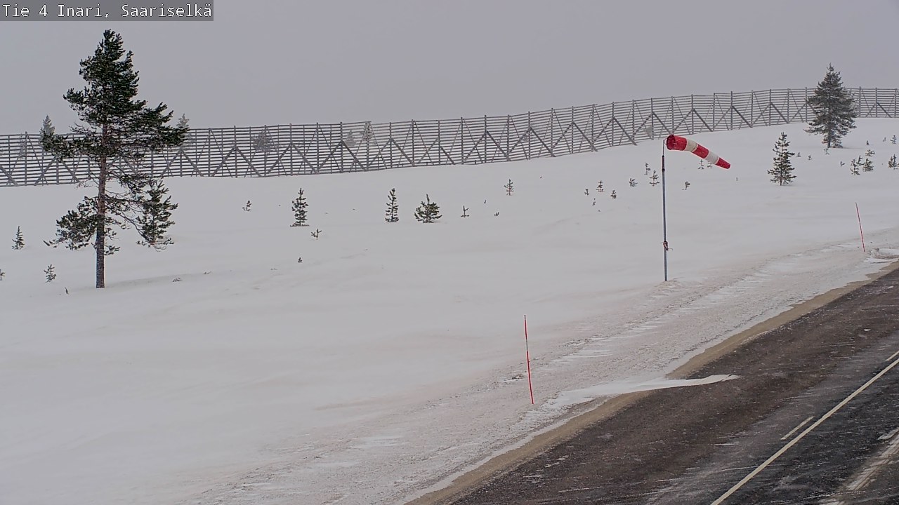 Kelikamerat Kuva Tie 4 Inari, Saariselkä, Kaunispää, Inari, Lappi
