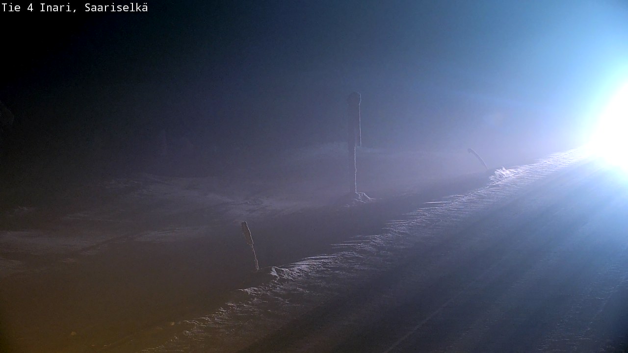 Kelikamerat Kuva Tie 4 Inari, Saariselkä, Kaunispää, Inari, Lappi