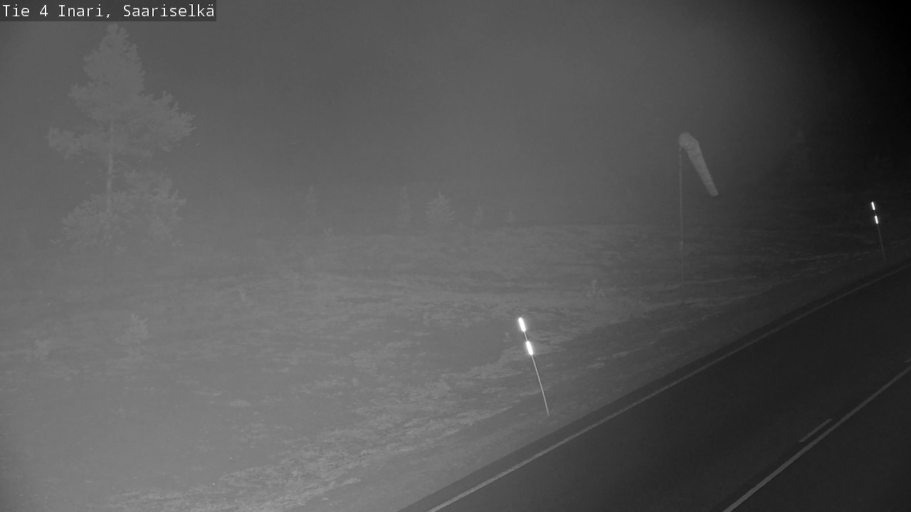 Kelikamerat Kuva Tie 4 Inari, Saariselkä, Kaunispää, Inari, Lappi