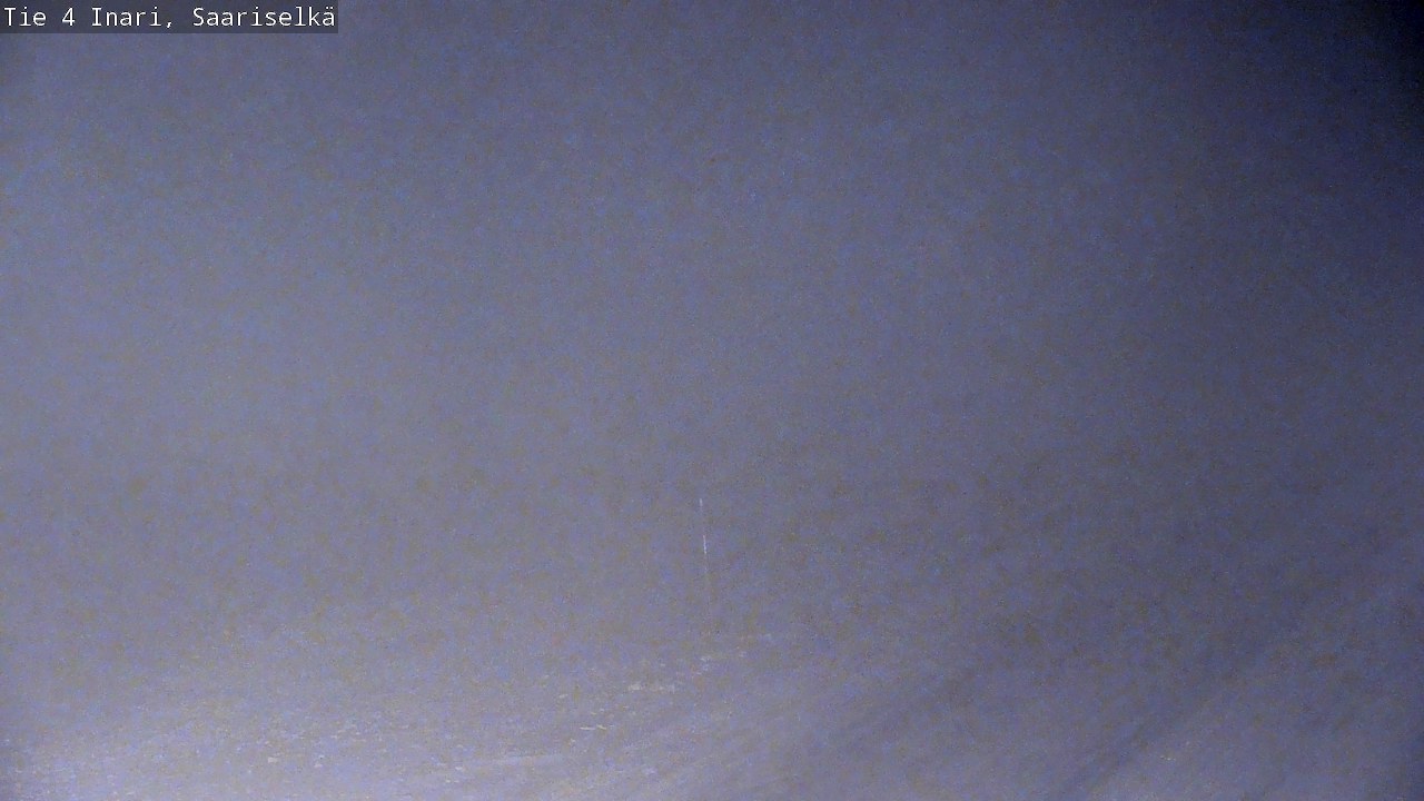 Weather Camera Image Road 4 Inari, Saariselkä, Kaunispää, Inari, Lappi