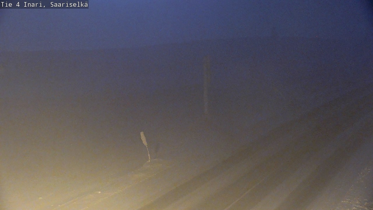 Kelikamerat Kuva Tie 4 Inari, Saariselkä, Kaunispää, Inari, Lappi