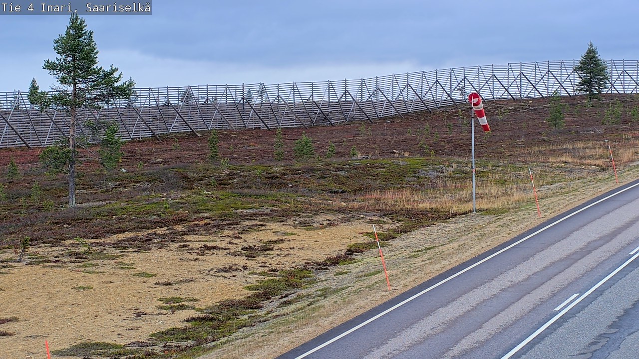 Kelikamerat Kuva Tie 4 Inari, Saariselkä, Kaunispää, Inari, Lappi