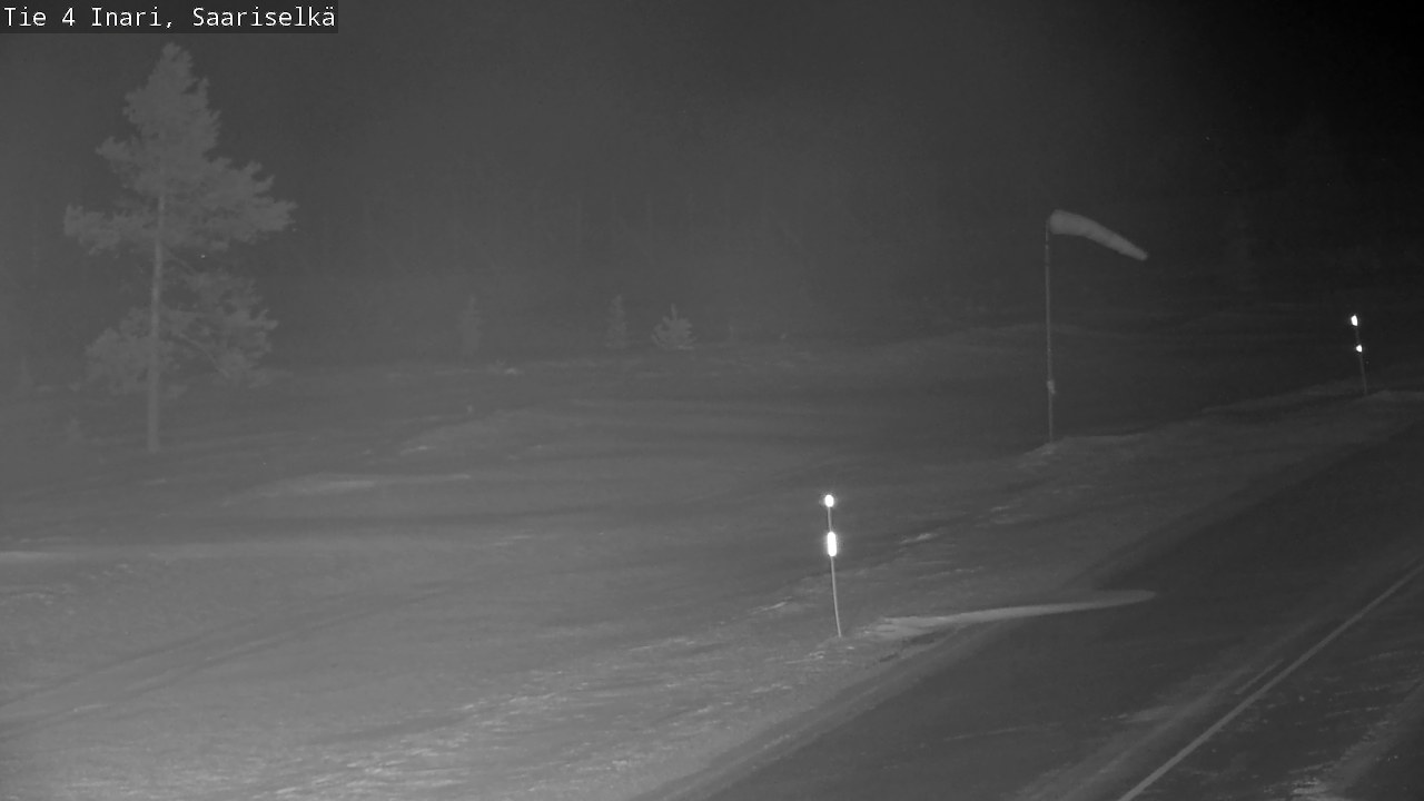 Kelikamerat Kuva Tie 4 Inari, Saariselkä, Kaunispää, Inari, Lappi