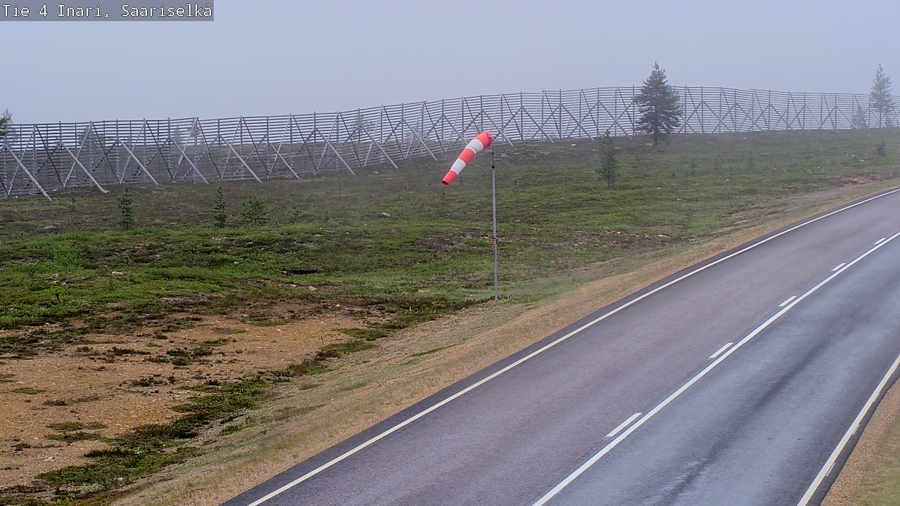 Kelikamerat Kuva Tie 4 Inari, Saariselkä, Kaunispää, Inari, Lappi
