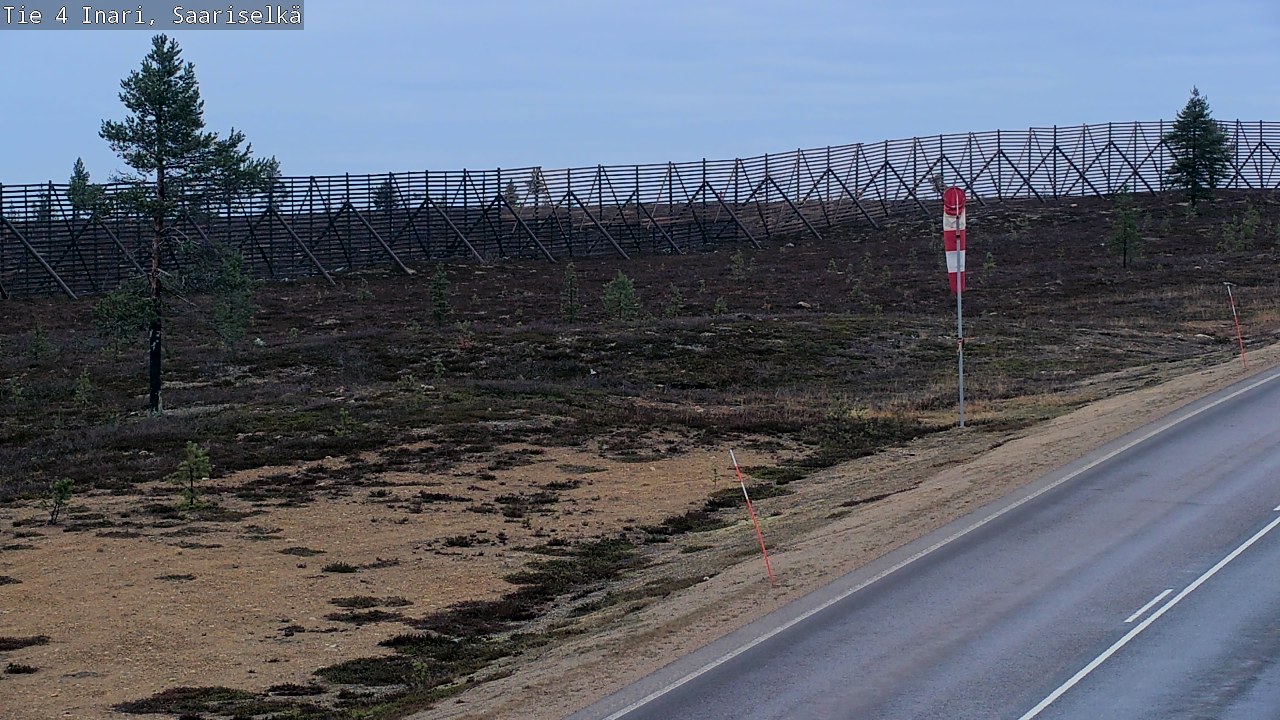 Kelikamerat Kuva Tie 4 Inari, Saariselkä, Kaunispää, Inari, Lappi