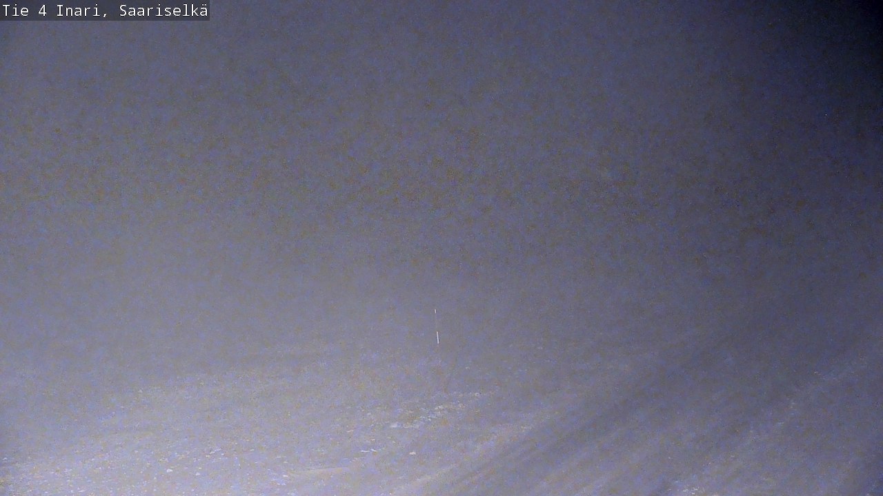 Weather Camera Image Road 4 Inari, Saariselkä, Kaunispää, Inari, Lappi