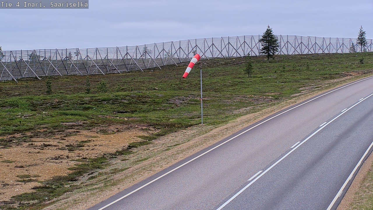 Kelikamerat Kuva Tie 4 Inari, Saariselkä, Kaunispää, Inari, Lappi