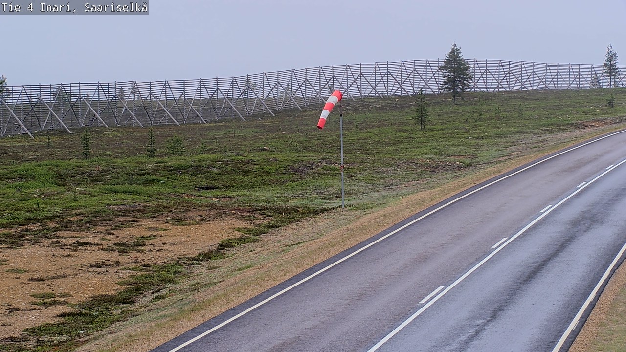 Kelikamerat Kuva Tie 4 Inari, Saariselkä, Kaunispää, Inari, Lappi