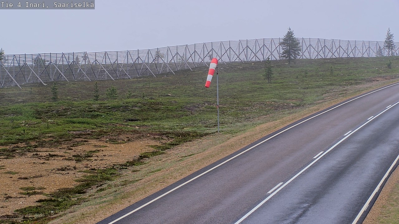 Kelikamerat Kuva Tie 4 Inari, Saariselkä, Kaunispää, Inari, Lappi