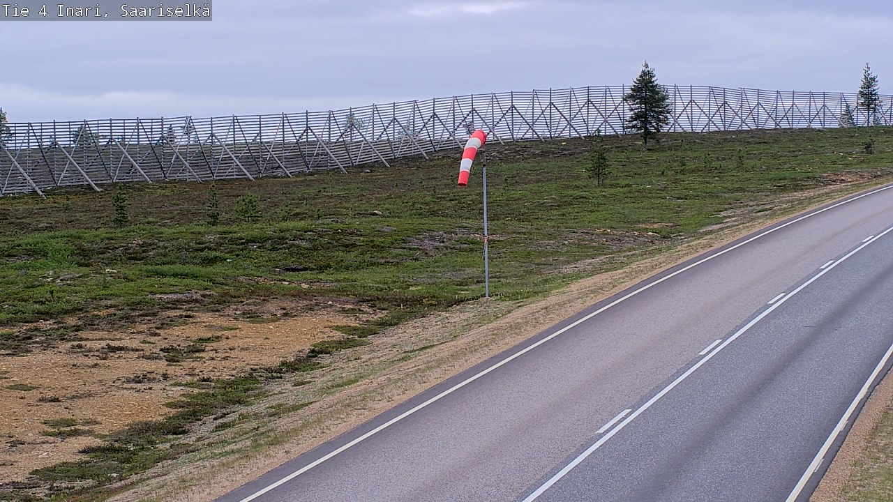 Kelikamerat Kuva Tie 4 Inari, Saariselkä, Kaunispää, Inari, Lappi