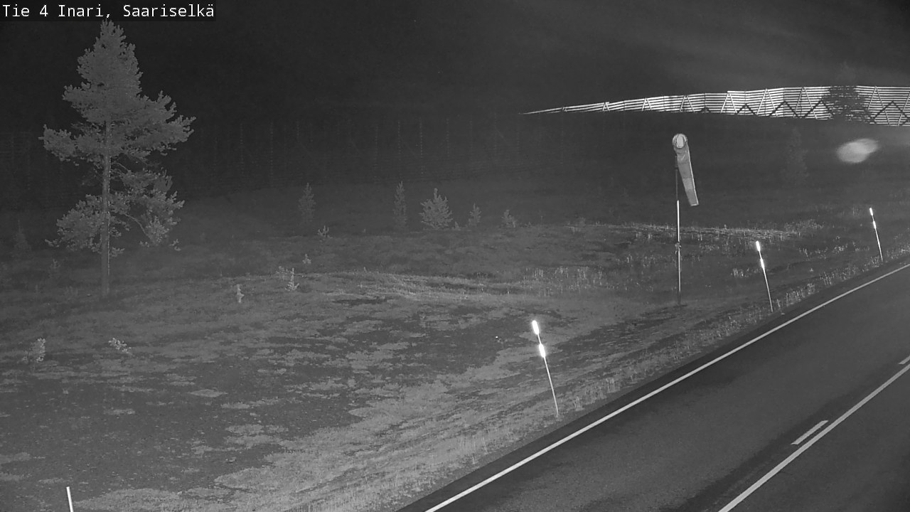 Kelikamerat Kuva Tie 4 Inari, Saariselkä, Kaunispää, Inari, Lappi