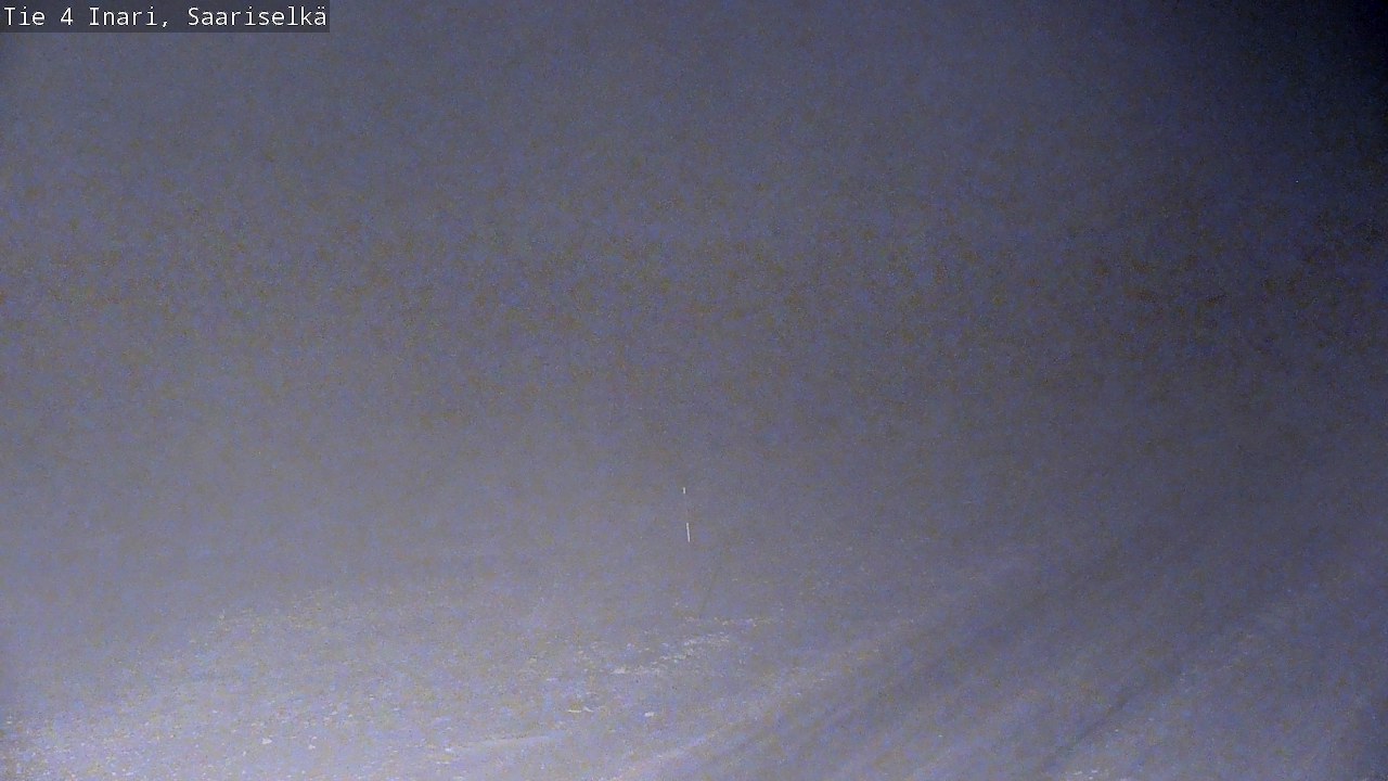 Weather Camera Image Road 4 Inari, Saariselkä, Kaunispää, Inari, Lappi