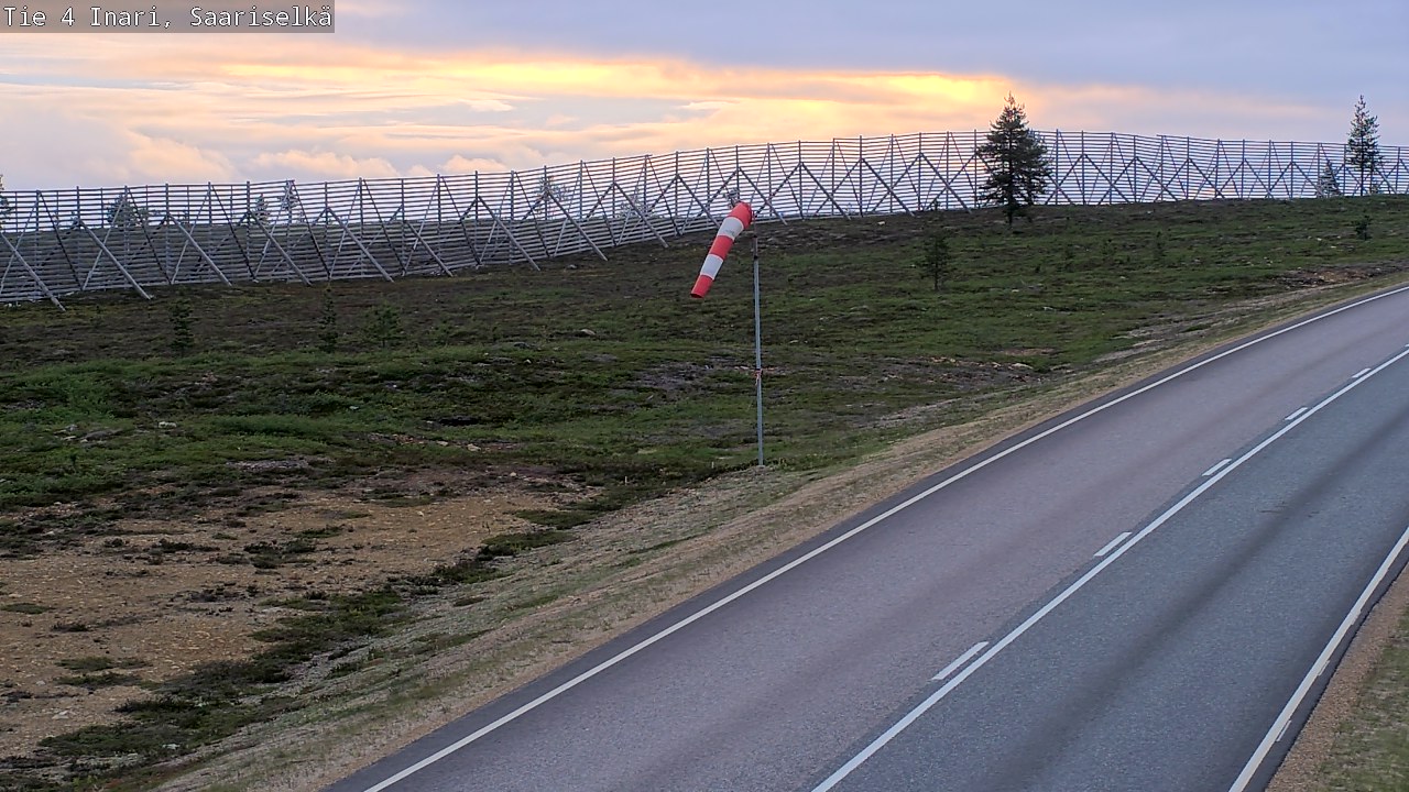 Kelikamerat Kuva Tie 4 Inari, Saariselkä, Kaunispää, Inari, Lappi