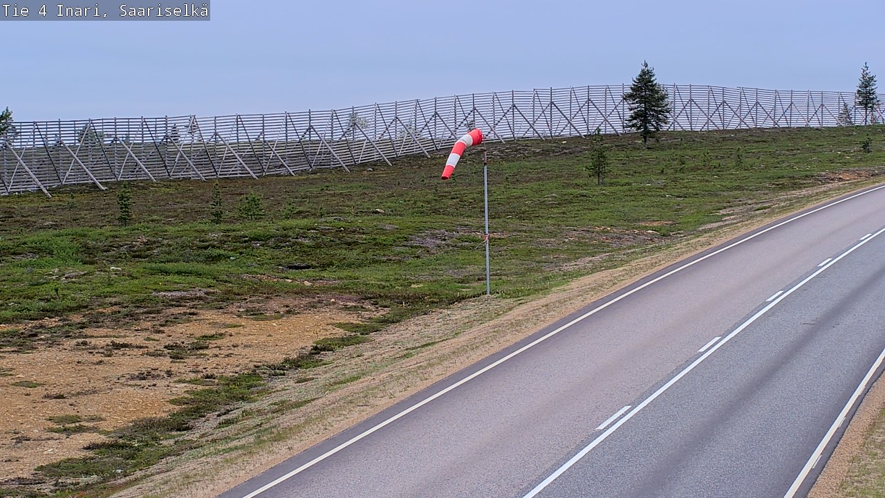 Kelikamerat Kuva Tie 4 Inari, Saariselkä, Kaunispää, Inari, Lappi