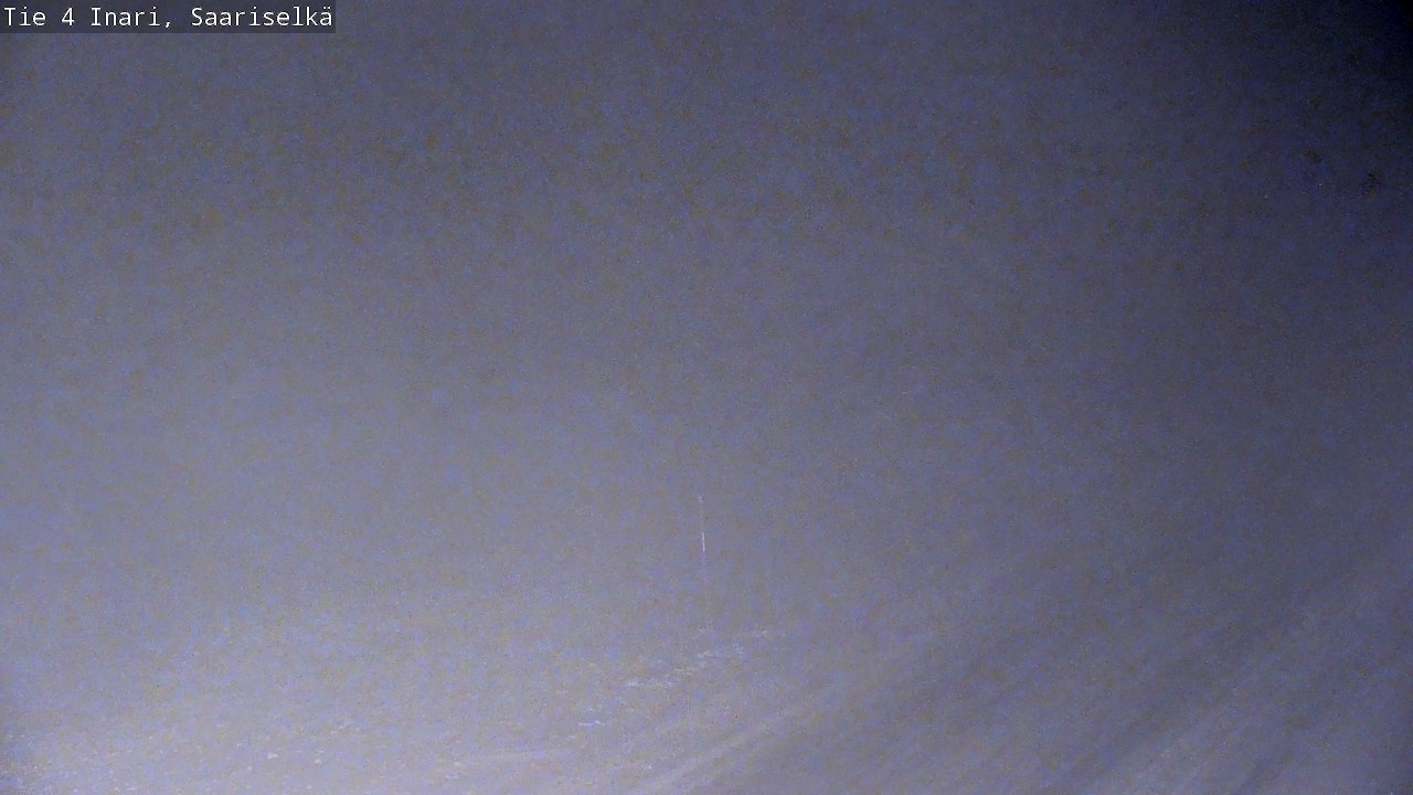 Weather Camera Image Road 4 Inari, Saariselkä, Kaunispää, Inari, Lappi