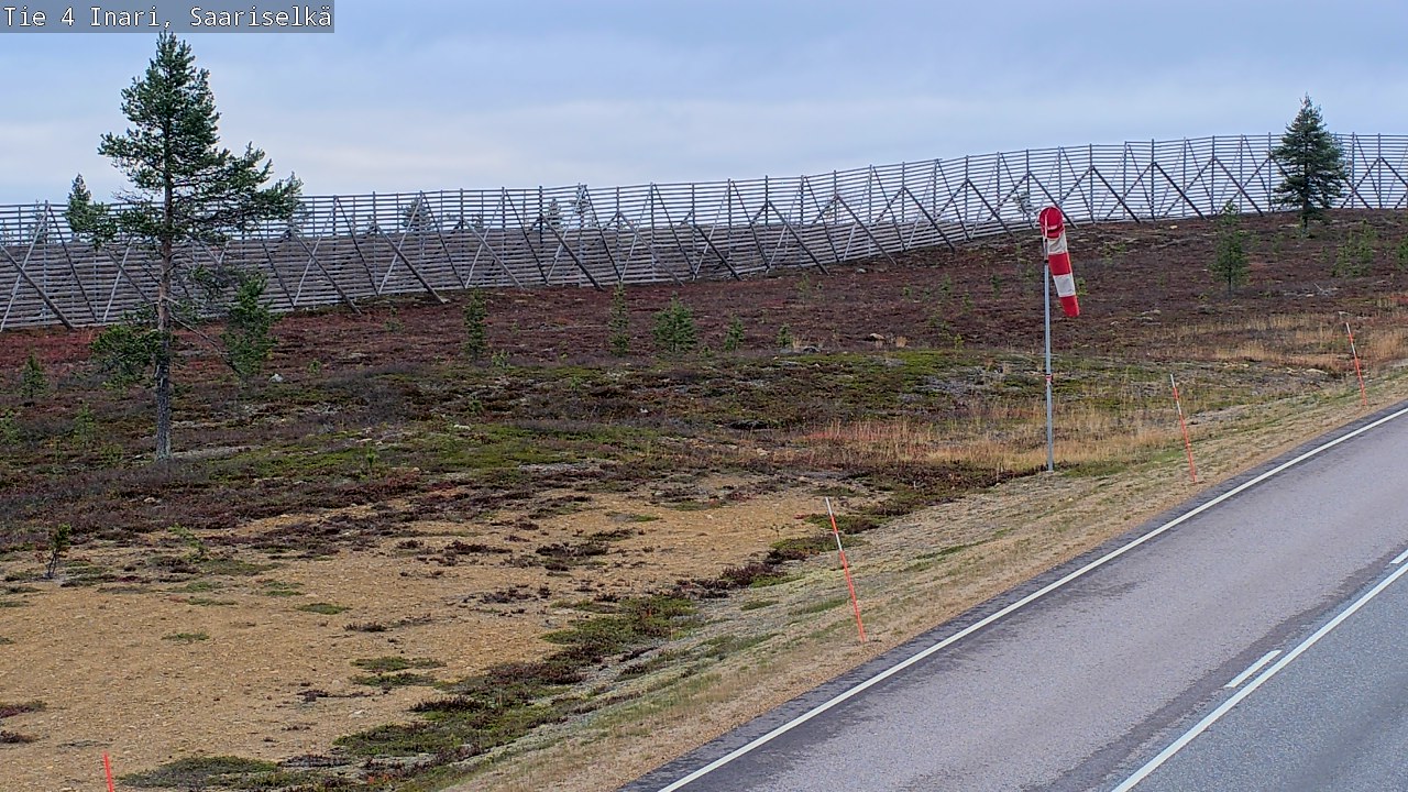Kelikamerat Kuva Tie 4 Inari, Saariselkä, Kaunispää, Inari, Lappi