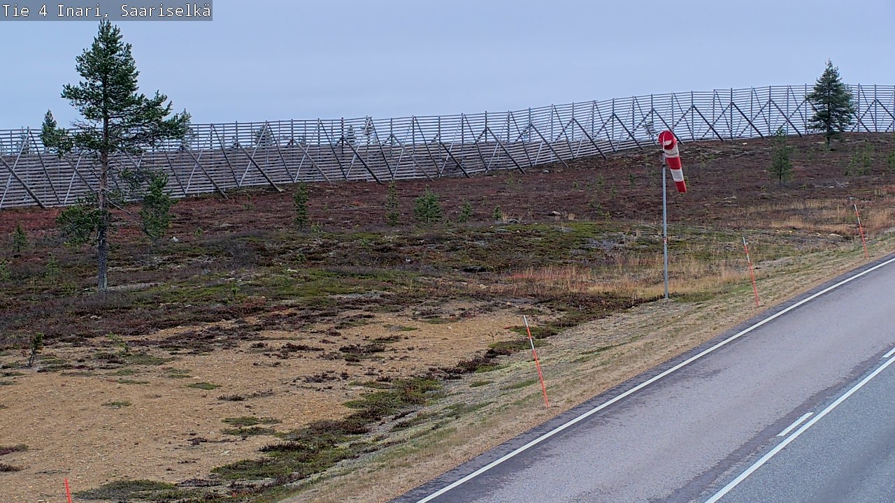 Kelikamerat Kuva Tie 4 Inari, Saariselkä, Kaunispää, Inari, Lappi