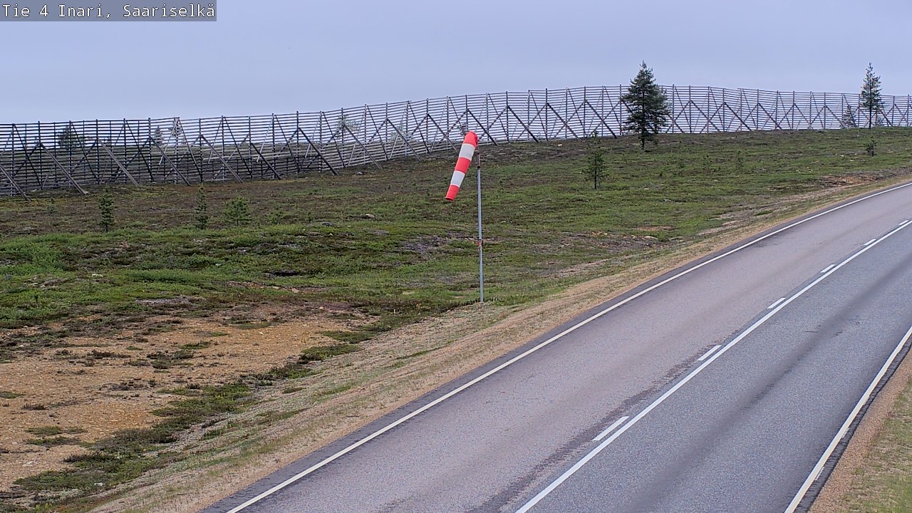 Kelikamerat Kuva Tie 4 Inari, Saariselkä, Kaunispää, Inari, Lappi