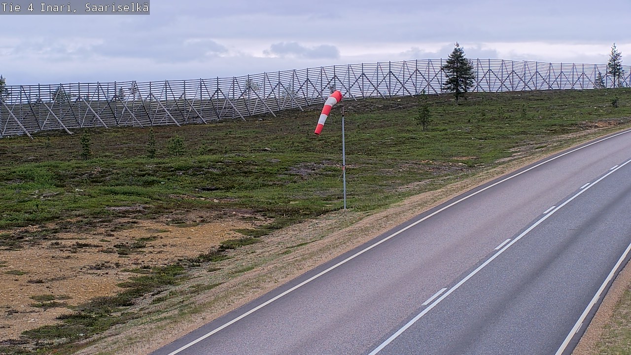 Kelikamerat Kuva Tie 4 Inari, Saariselkä, Kaunispää, Inari, Lappi