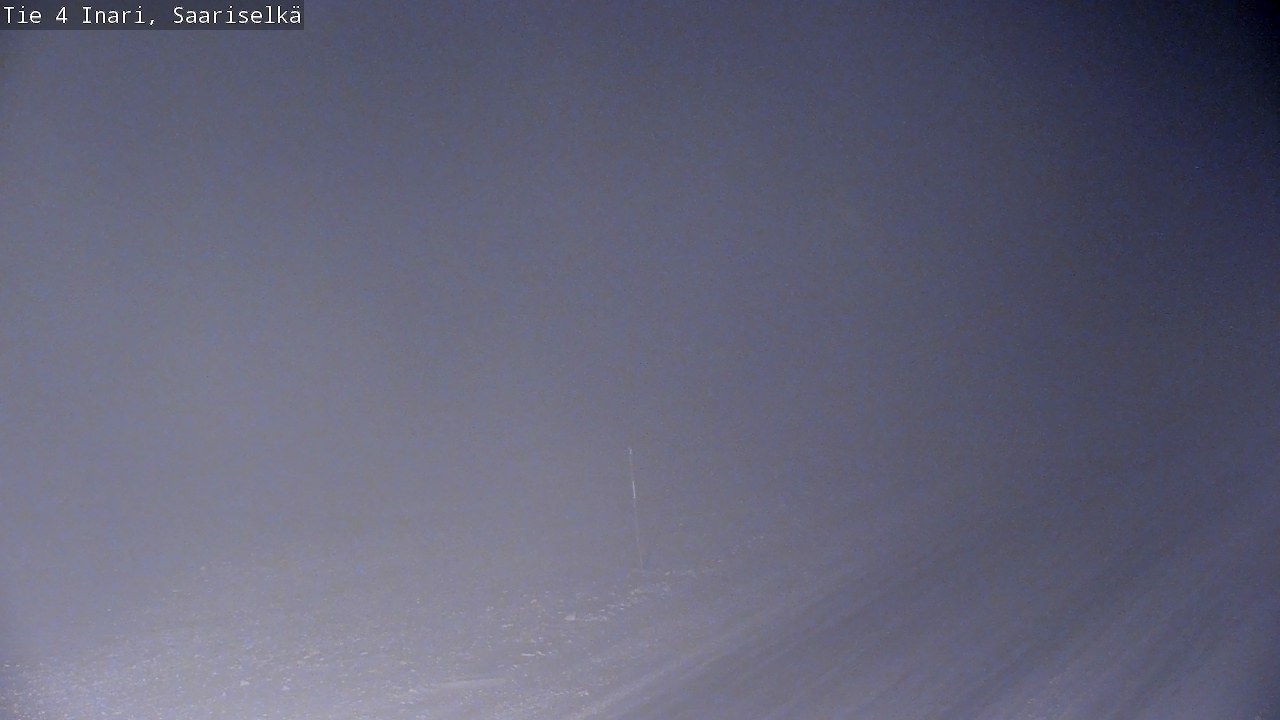 Weather Camera Image Road 4 Inari, Saariselkä, Kaunispää, Inari, Lappi