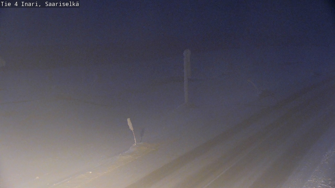 Kelikamerat Kuva Tie 4 Inari, Saariselkä, Kaunispää, Inari, Lappi