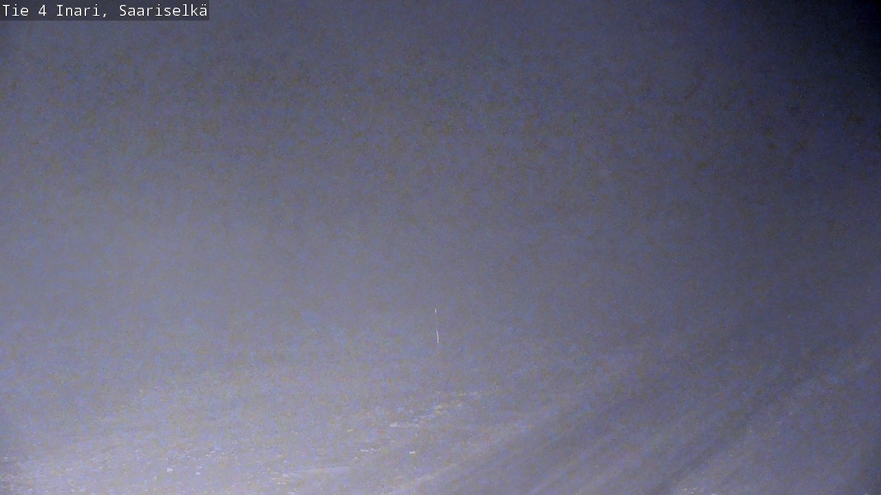 Weather Camera Image Road 4 Inari, Saariselkä, Kaunispää, Inari, Lappi