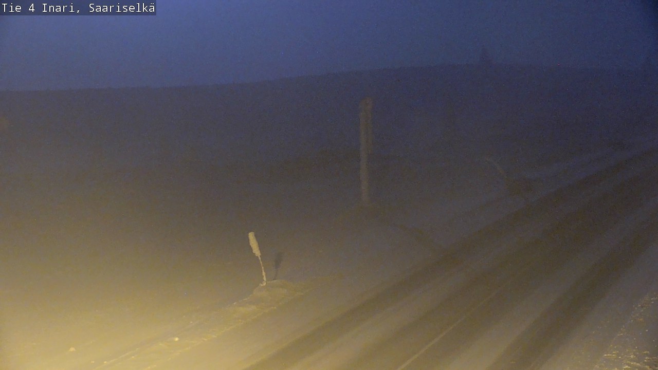 Kelikamerat Kuva Tie 4 Inari, Saariselkä, Kaunispää, Inari, Lappi