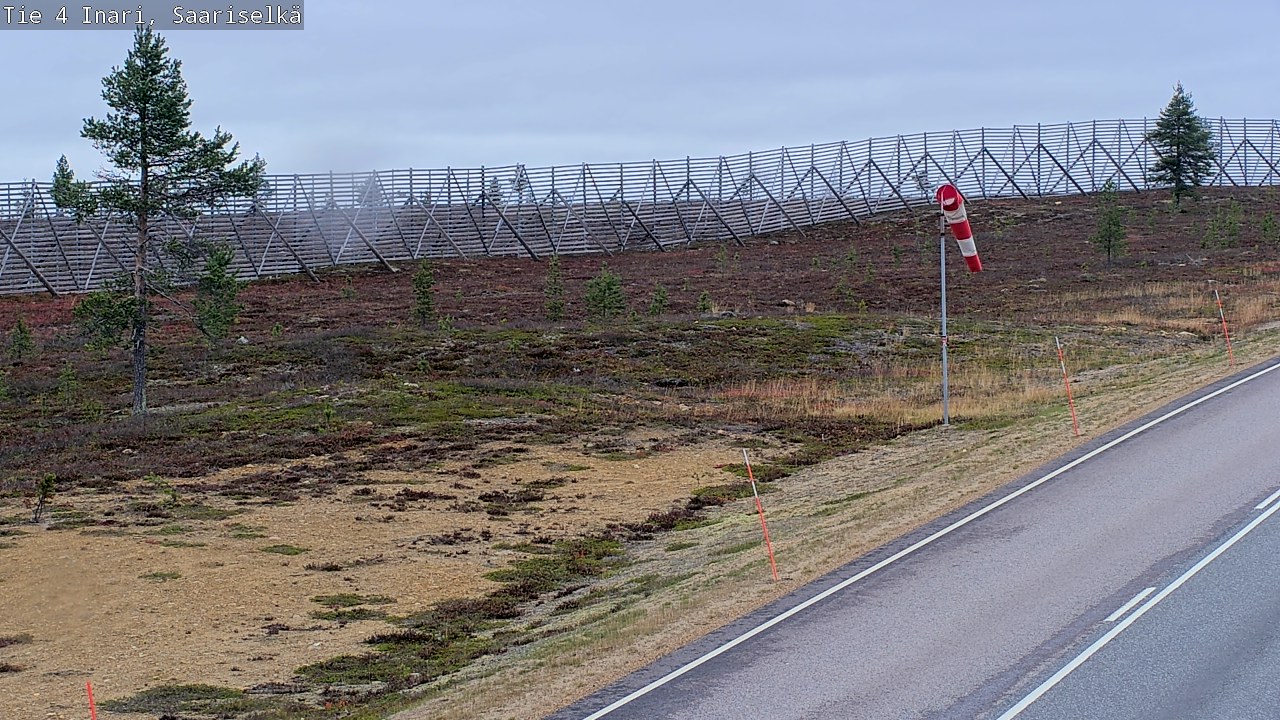 Kelikamerat Kuva Tie 4 Inari, Saariselkä, Kaunispää, Inari, Lappi