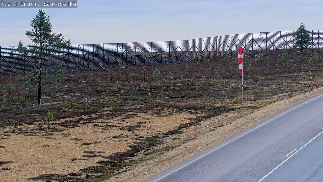 Kelikamerat Kuva Tie 4 Inari, Saariselkä, Kaunispää, Inari, Lappi