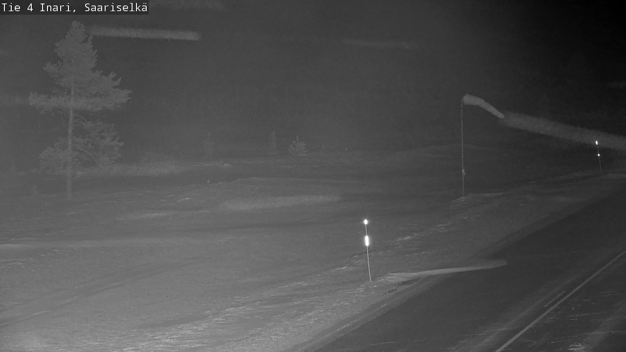 Kelikamerat Kuva Tie 4 Inari, Saariselkä, Kaunispää, Inari, Lappi