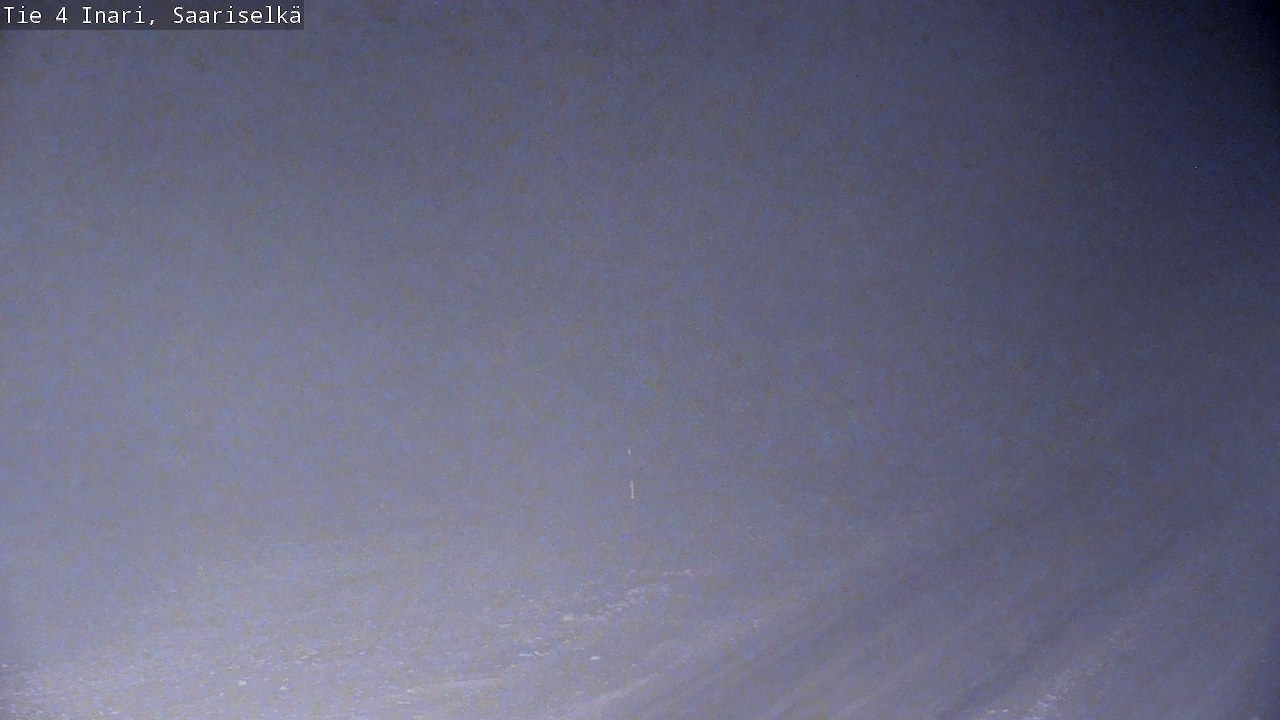 Weather Camera Image Road 4 Inari, Saariselkä, Kaunispää, Inari, Lappi