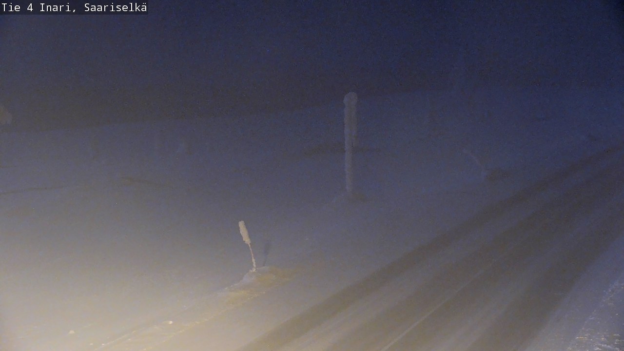 Kelikamerat Kuva Tie 4 Inari, Saariselkä, Kaunispää, Inari, Lappi