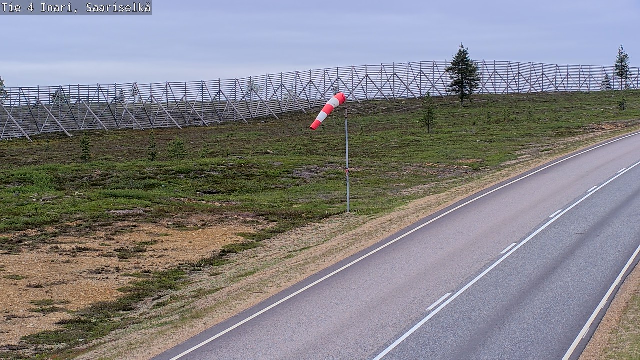 Kelikamerat Kuva Tie 4 Inari, Saariselkä, Kaunispää, Inari, Lappi