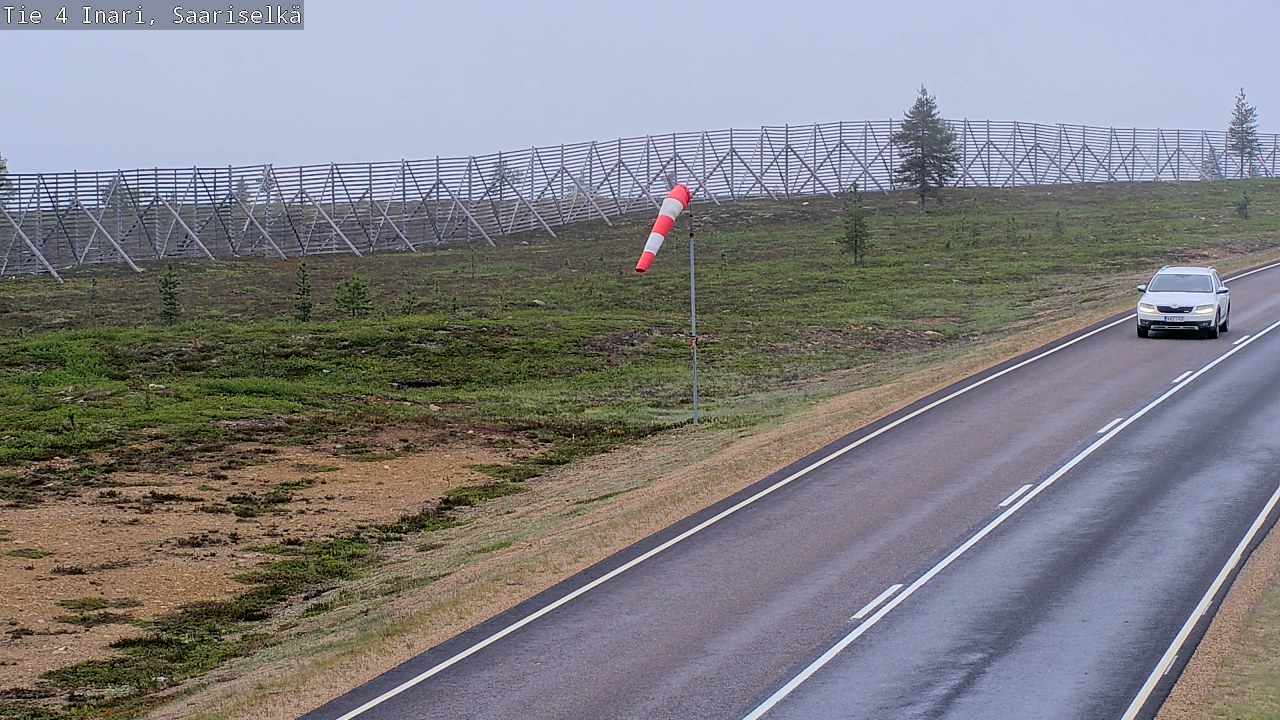 Kelikamerat Kuva Tie 4 Inari, Saariselkä, Kaunispää, Inari, Lappi