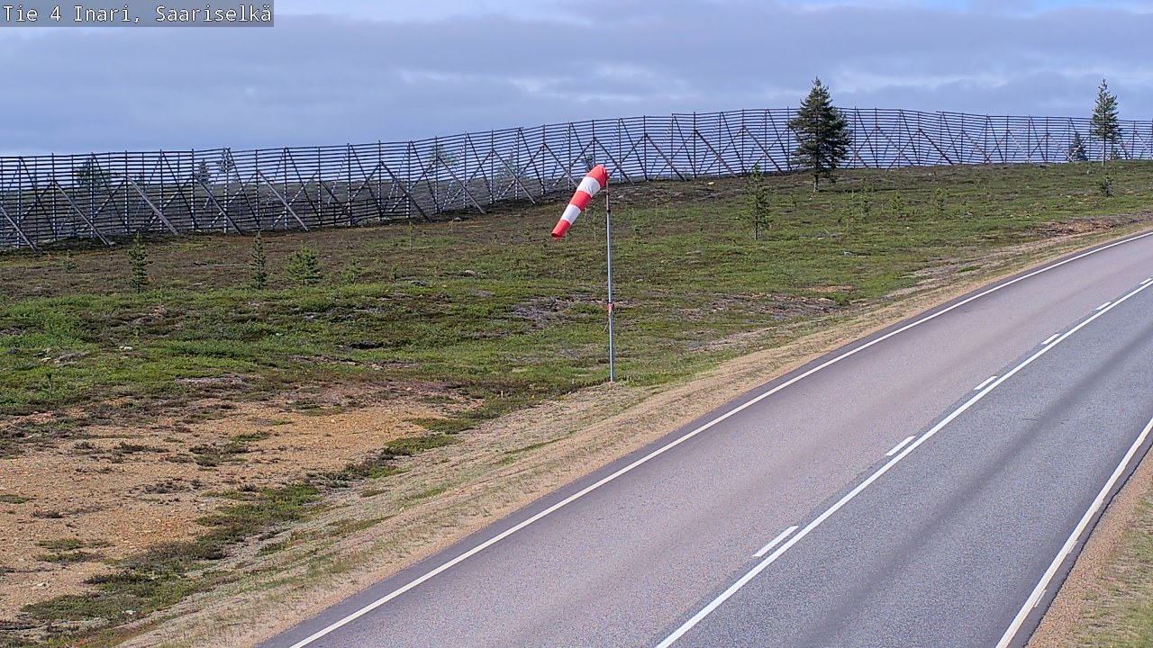 Kelikamerat Kuva Tie 4 Inari, Saariselkä, Kaunispää, Inari, Lappi