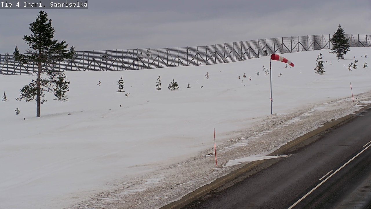 Kelikamerat Kuva Tie 4 Inari, Saariselkä, Kaunispää, Inari, Lappi