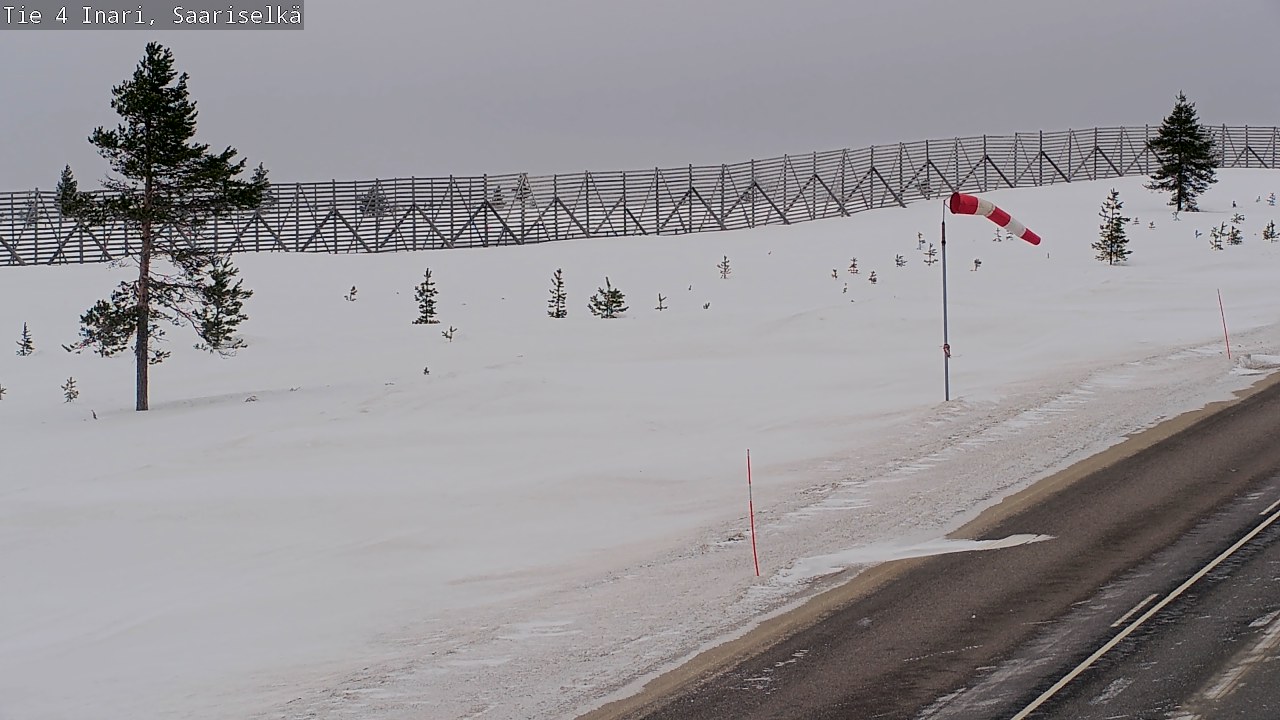 Kelikamerat Kuva Tie 4 Inari, Saariselkä, Kaunispää, Inari, Lappi