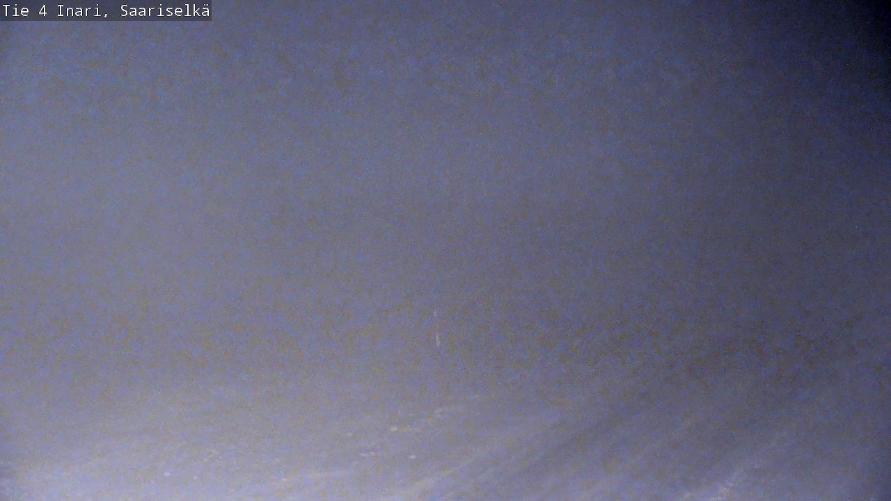 Weather Camera Image Road 4 Inari, Saariselkä, Kaunispää, Inari, Lappi